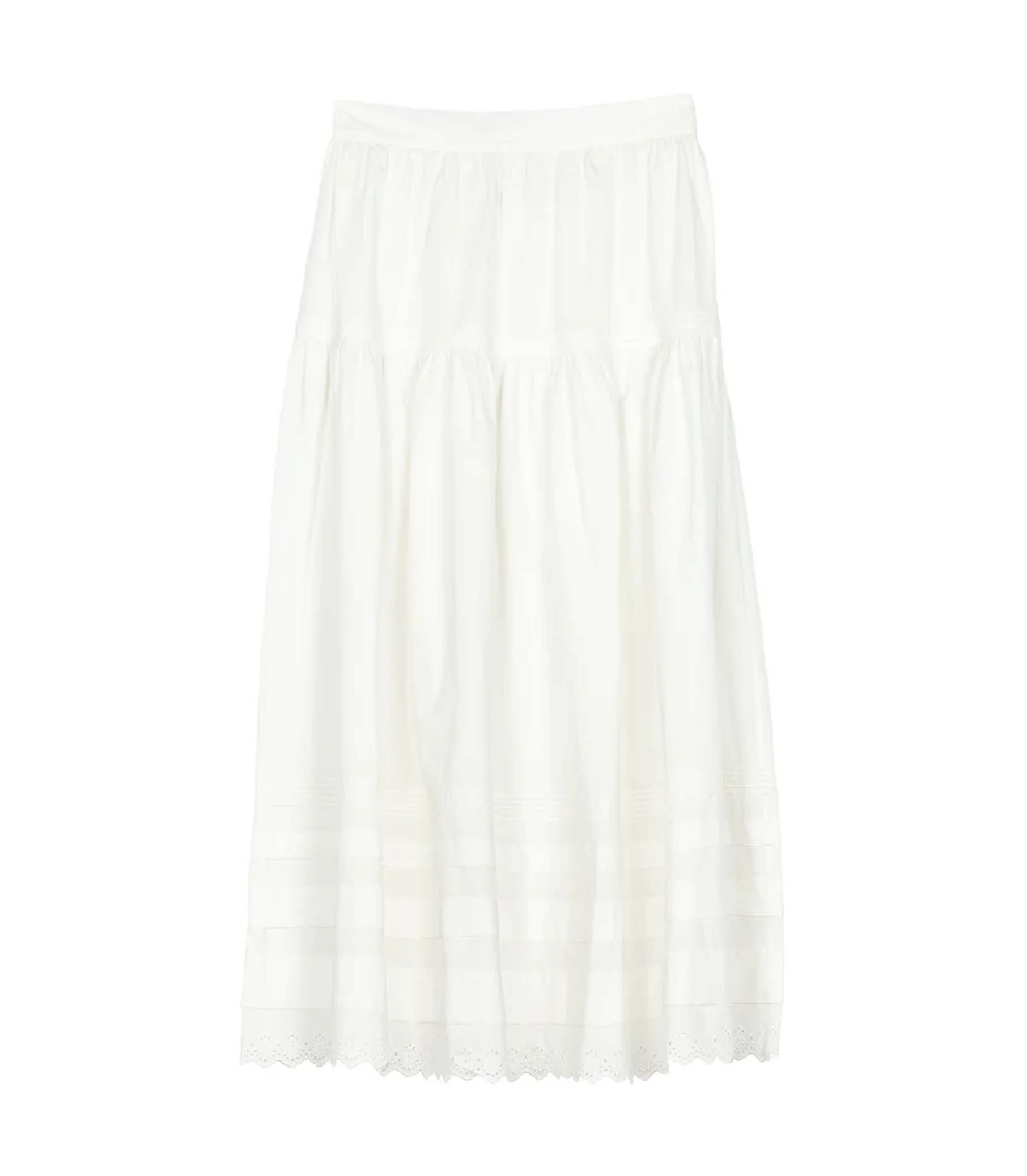 SEBASTIANE SKIRT -- POWDER