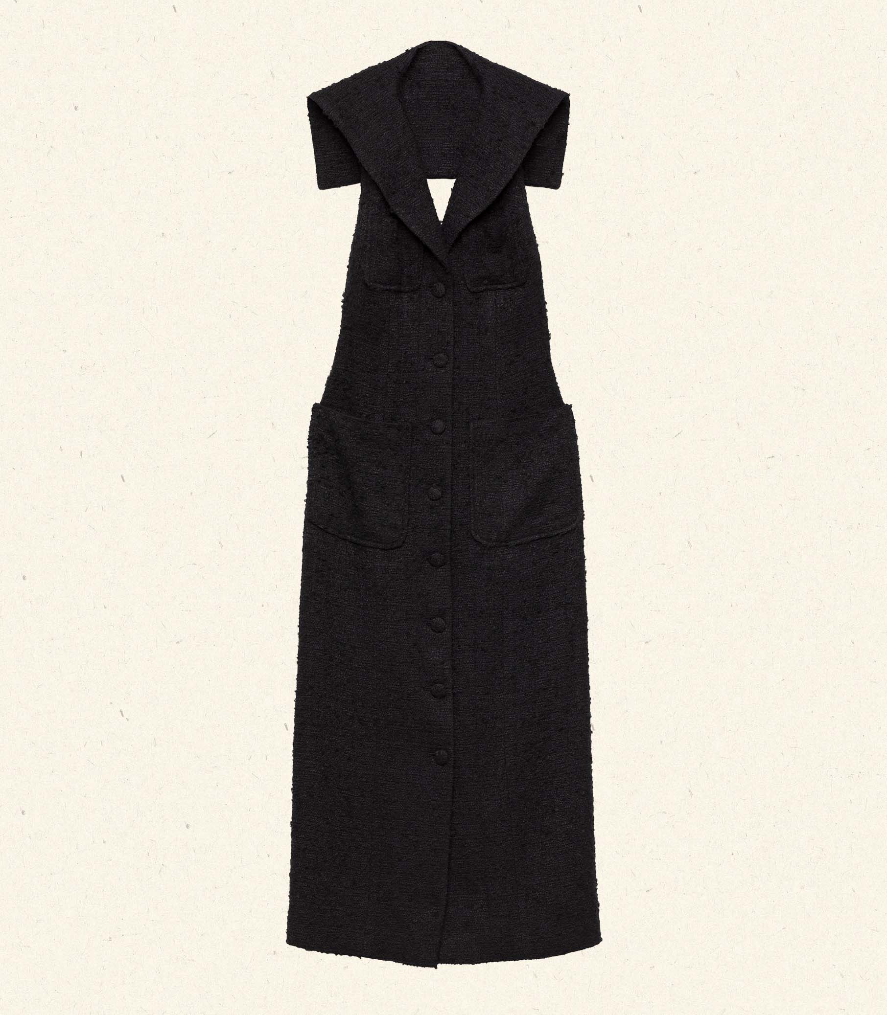 ALEXANDRIA DRESS -- BLACK