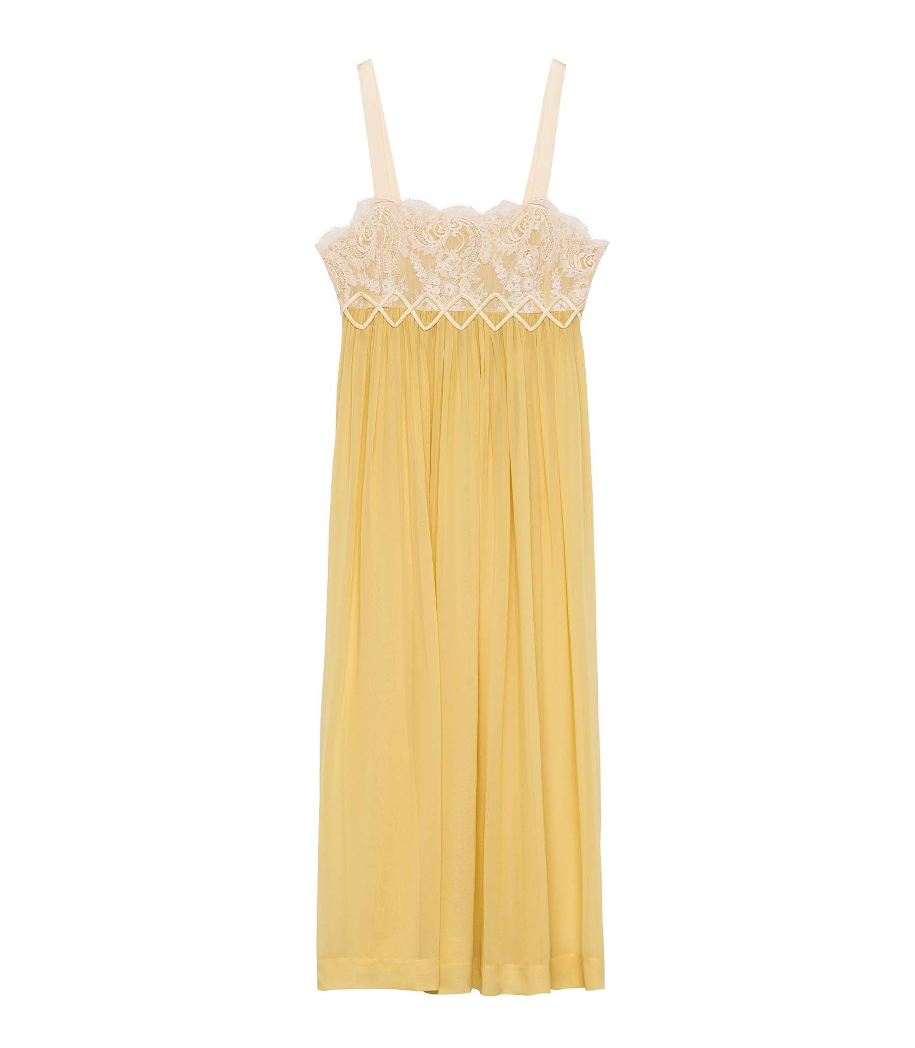 ANALIA DRESS -- DANDELION YELLOW