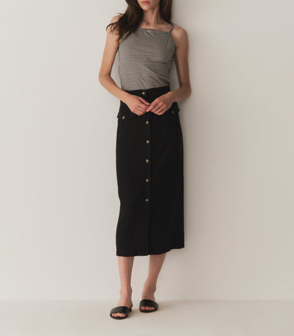 LOURDES SKIRT -- BLACK