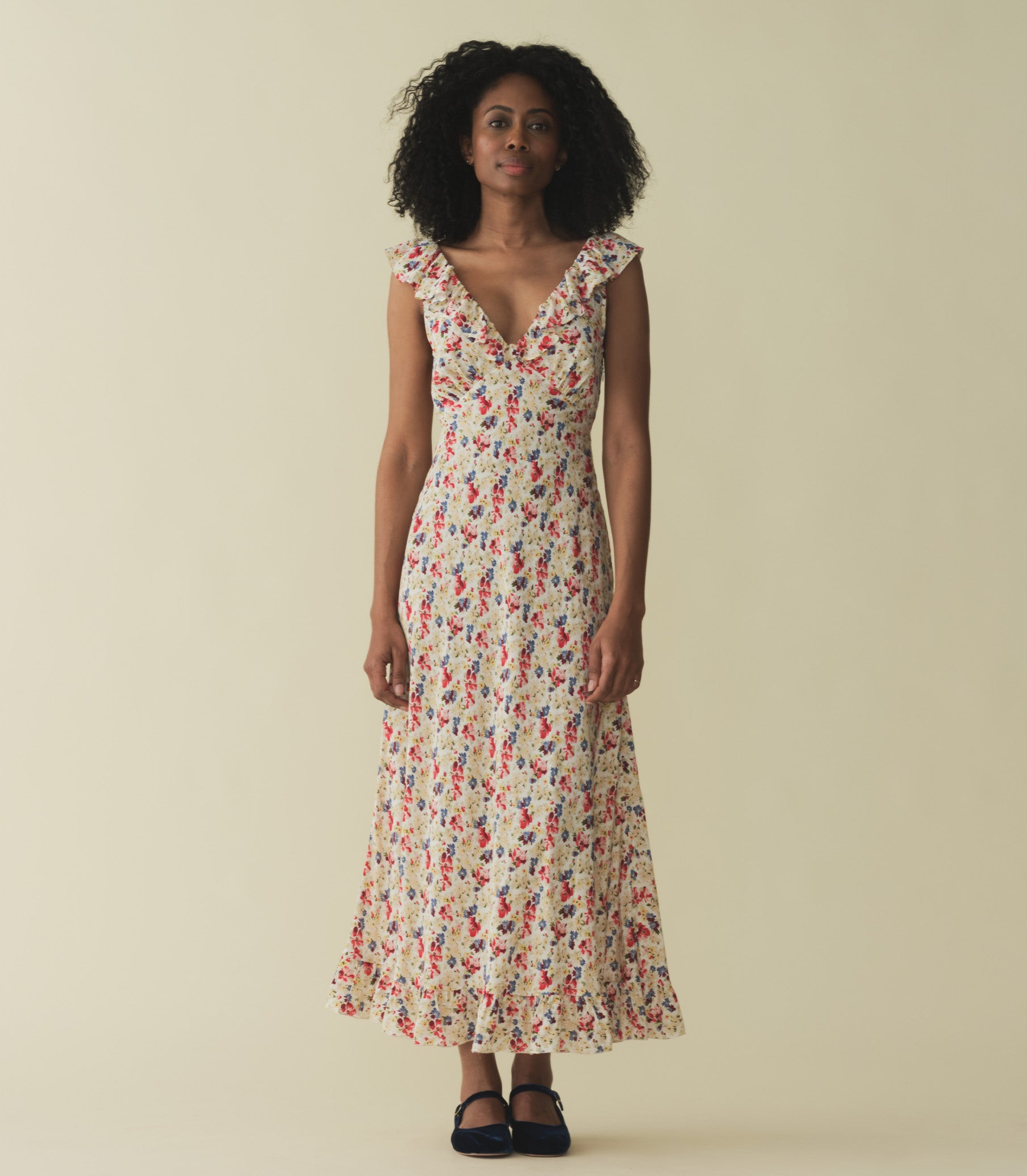 ARLEEN DRESS -- WILDFLOWER THICKET