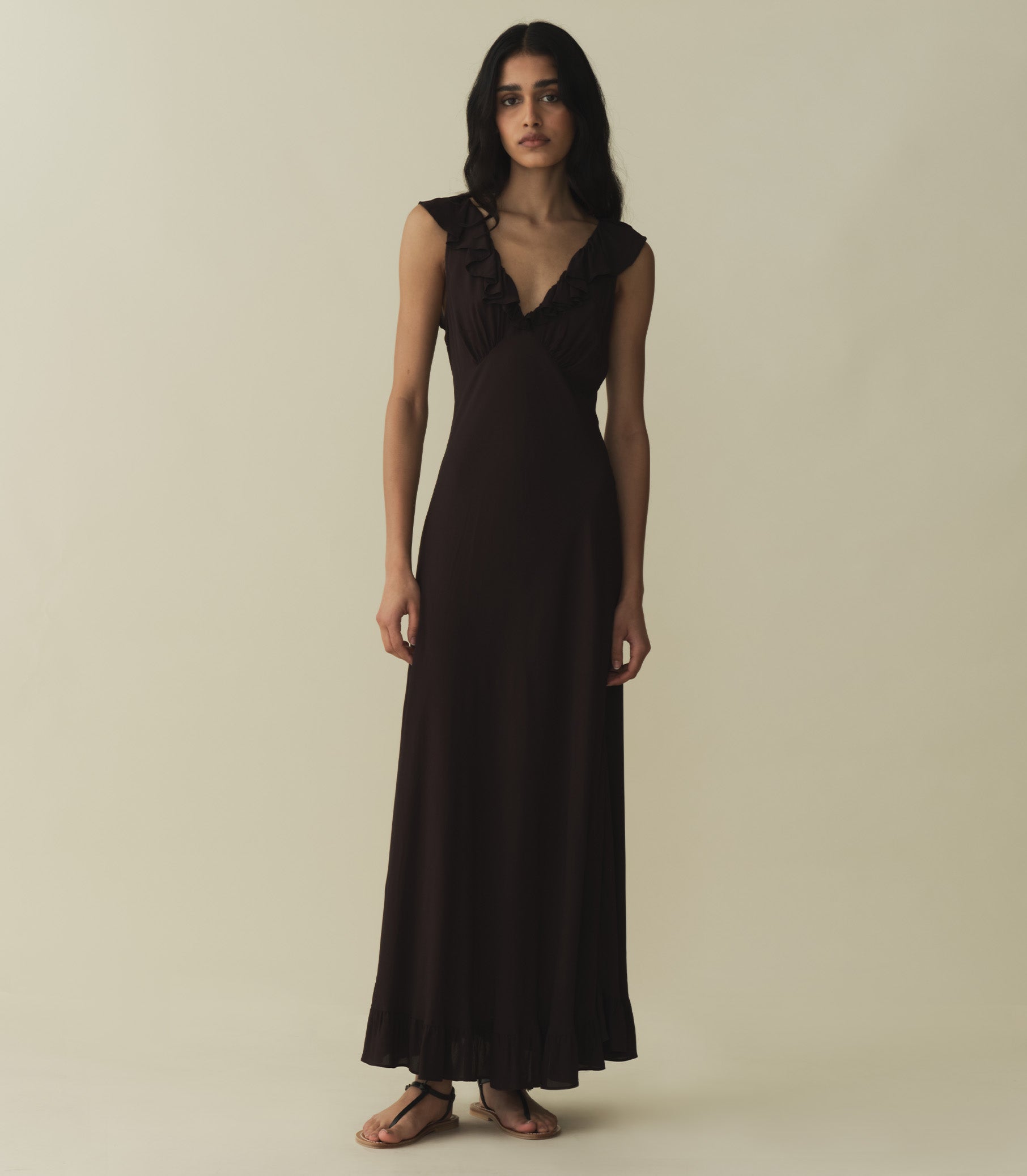 ARLEEN DRESS -- BLACK