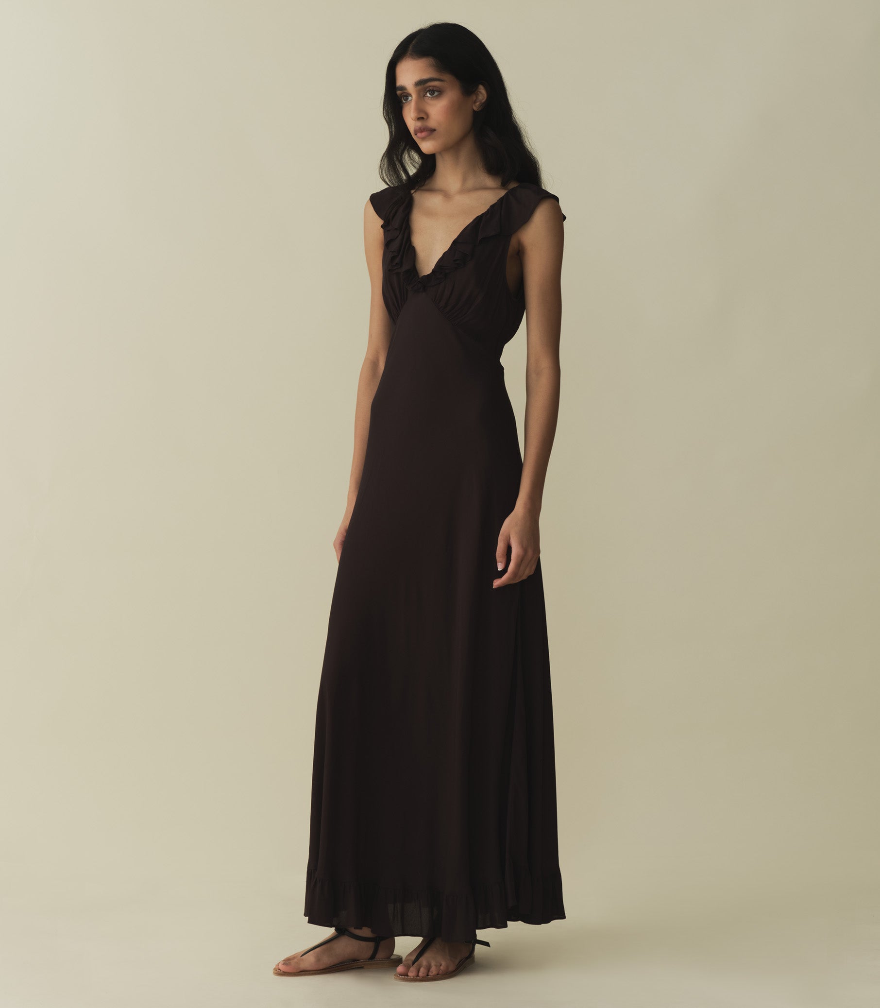 ARLEEN DRESS -- BLACK