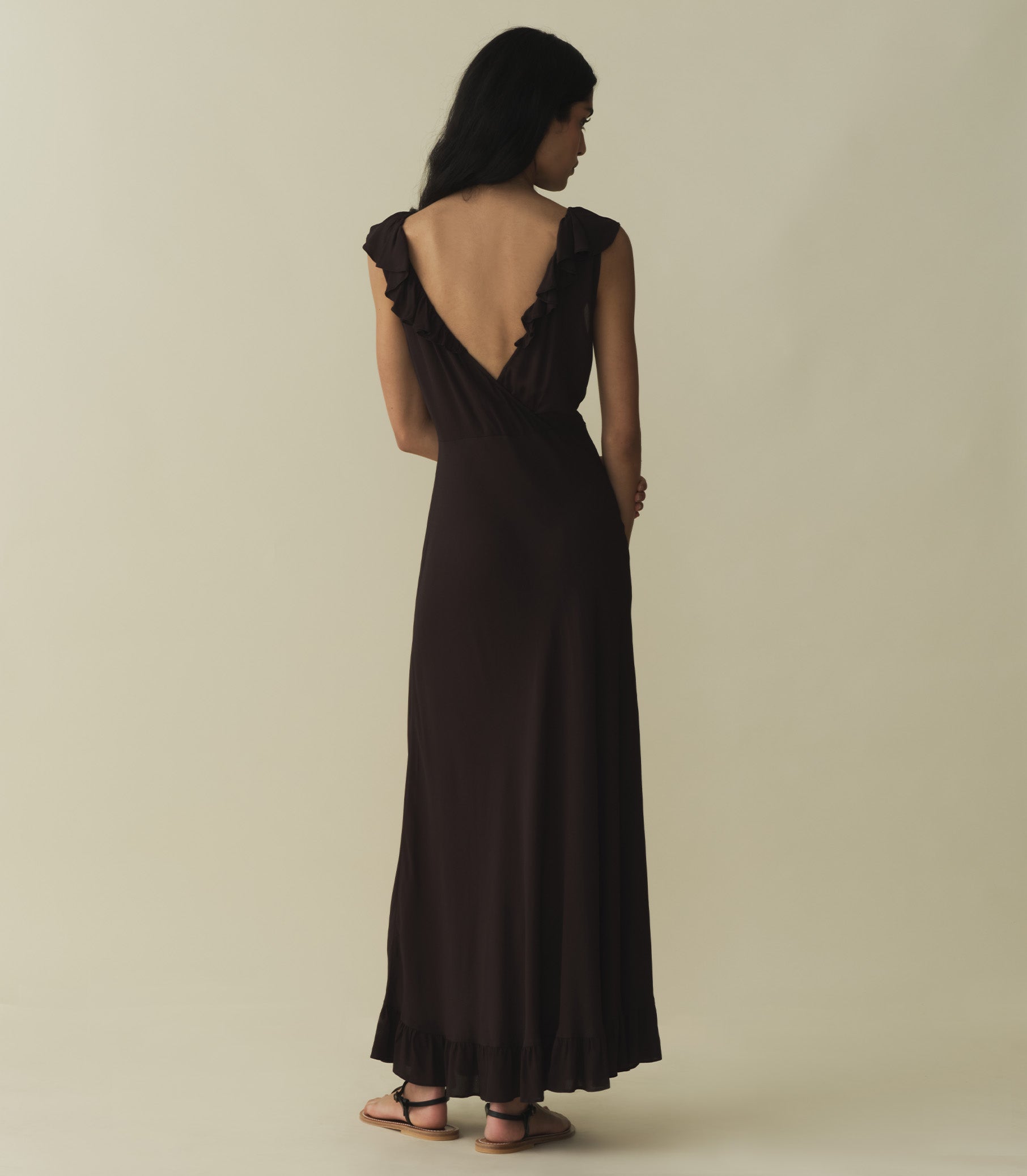 ARLEEN DRESS -- BLACK