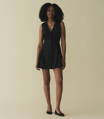 AUBREY DRESS -- BLACK