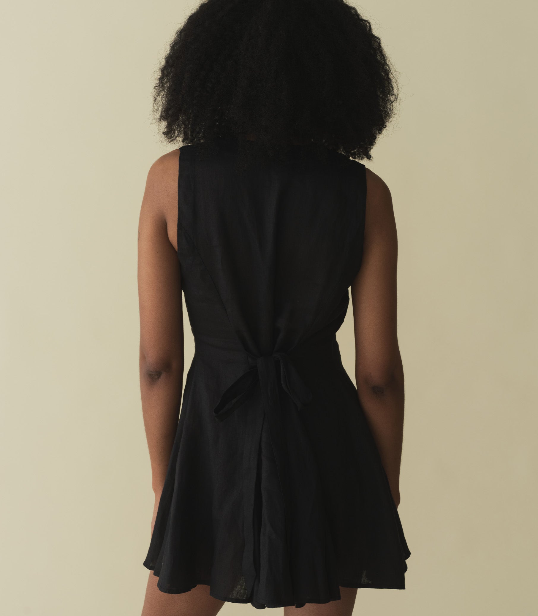 AUBREY DRESS -- BLACK