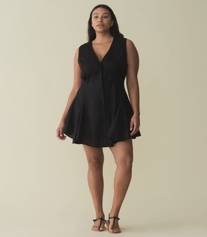 AUBREY DRESS -- BLACK