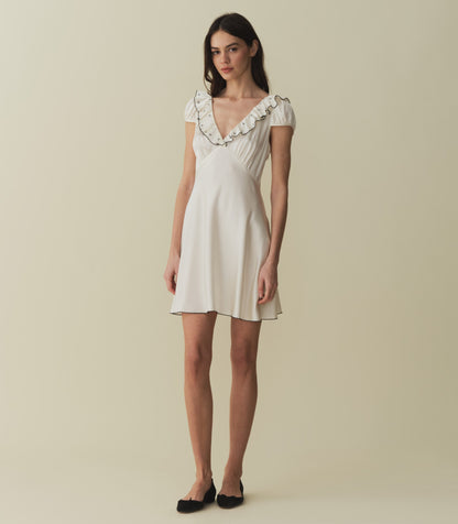 AVELYN DRESS -- SEA SALT