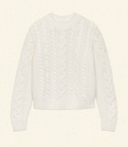 CARTWRIGHT CASHMERE SWEATER -- IVORY