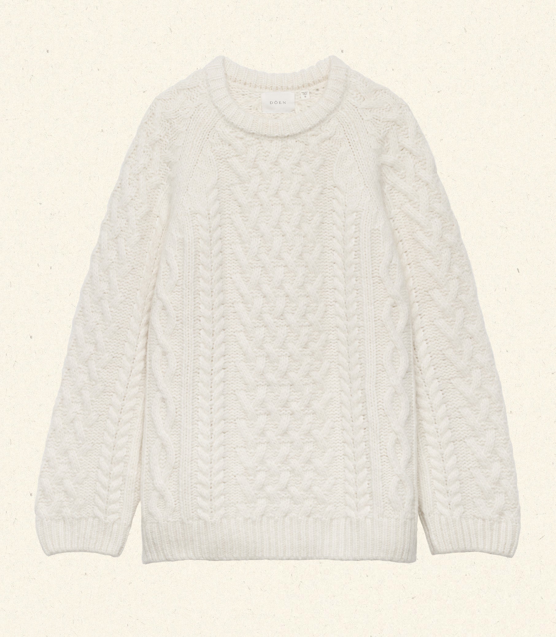 CLARENDON SWEATER -- IVORY