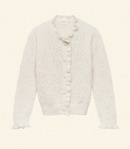 CLAUDIE CARDIGAN -- IVORY