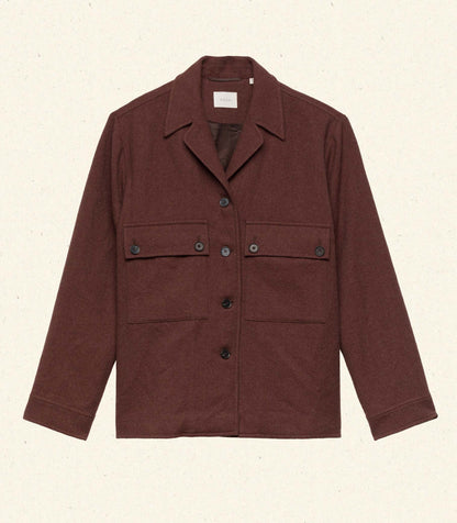 CLIFTON JACKET -- RUST UMBER