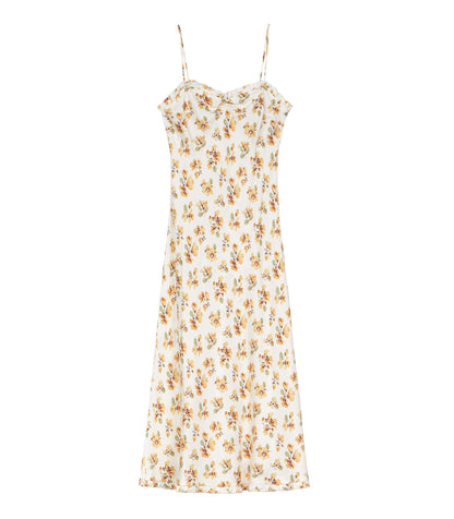 CALSI DRESS -- AMBER FROLICKING FLORAL