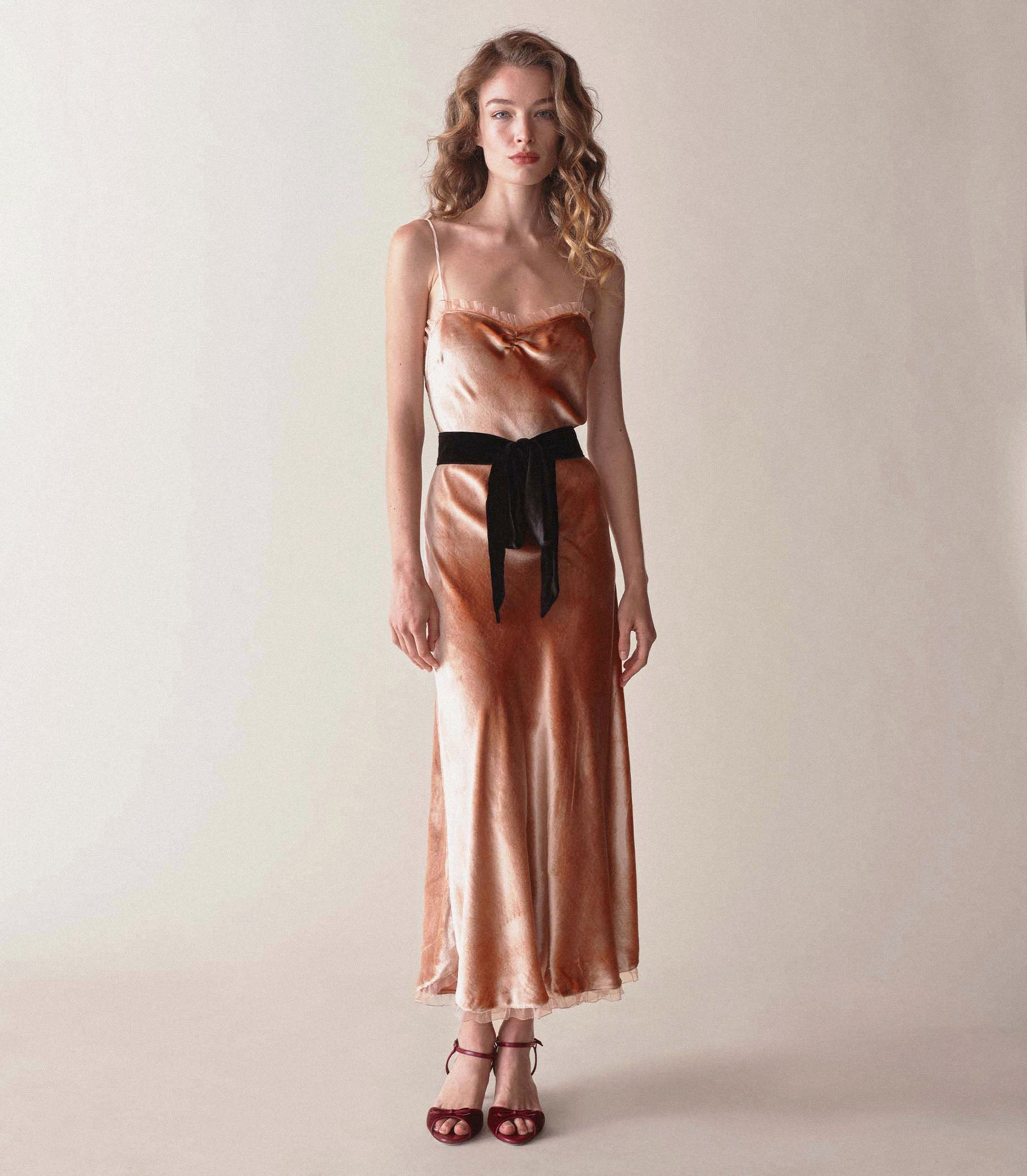 CALSI DRESS -- ROSE BLUSH