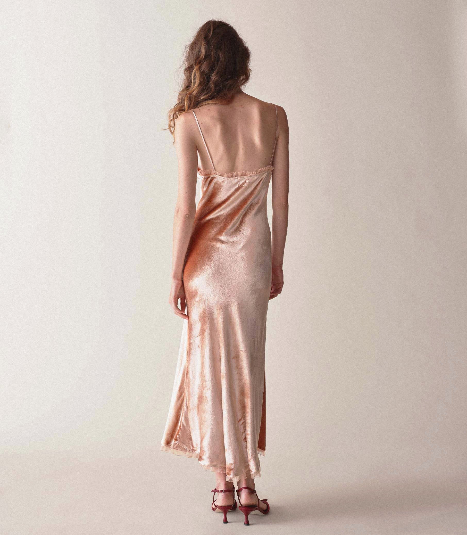 CALSI DRESS -- ROSE BLUSH