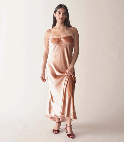 CALSI DRESS -- ROSE BLUSH