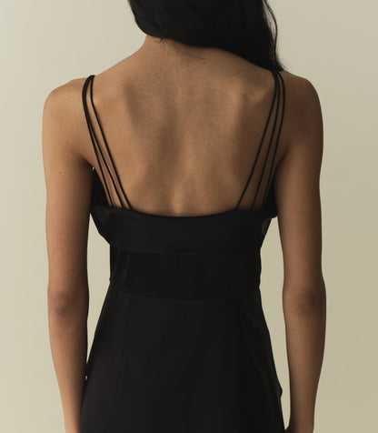 DONETTA DRESS -- BLACK