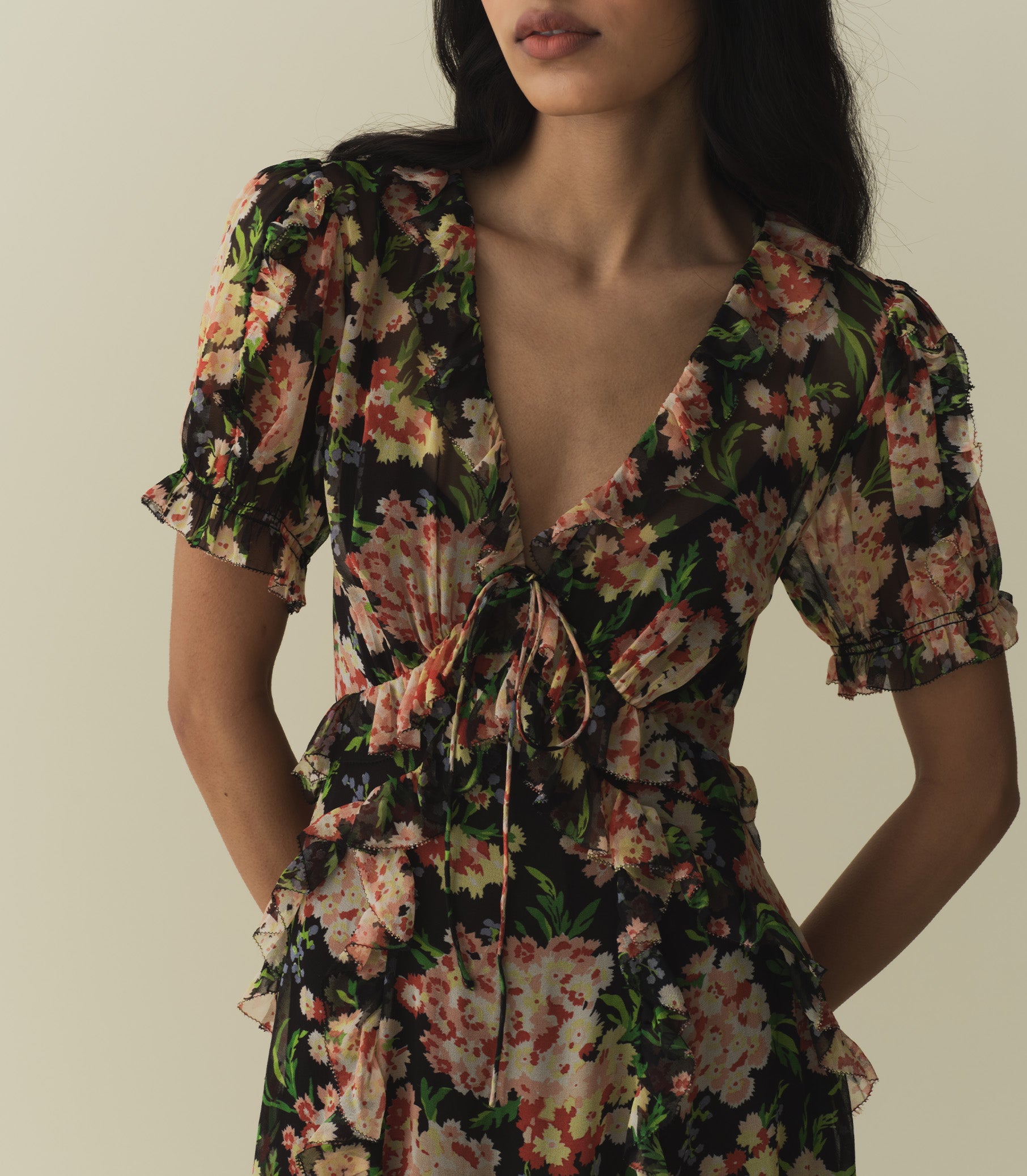 ELISABETH DRESS -- MEADOW MIRAGE