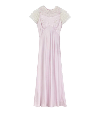 EVONNA DRESS -- PURPLE THISTLE