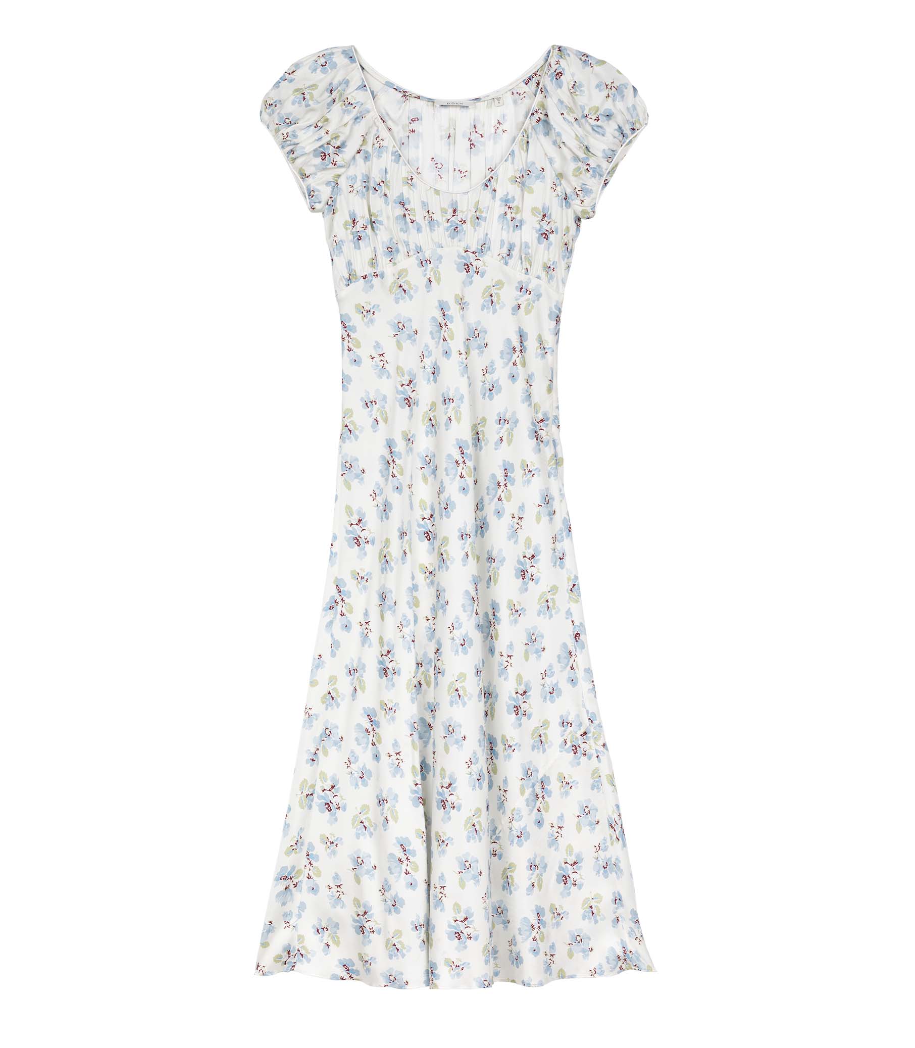 FLORENCIA DRESS -- BLEU FROLICKING FLORAL