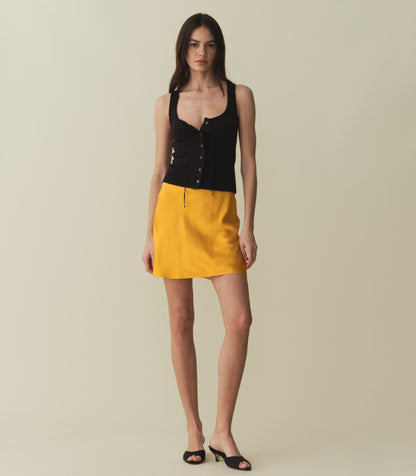 GIULIETTA SKIRT -- GOLDENROD