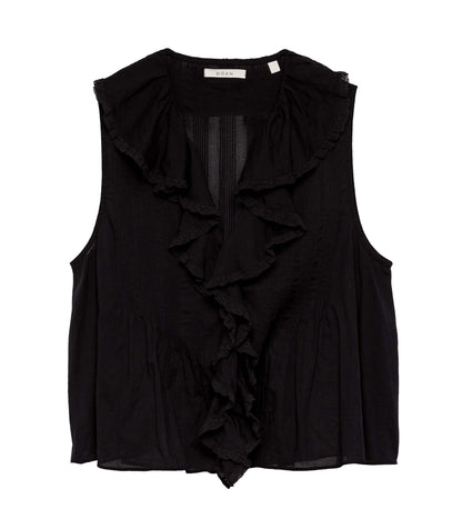 HILDA TOP -- BLACK