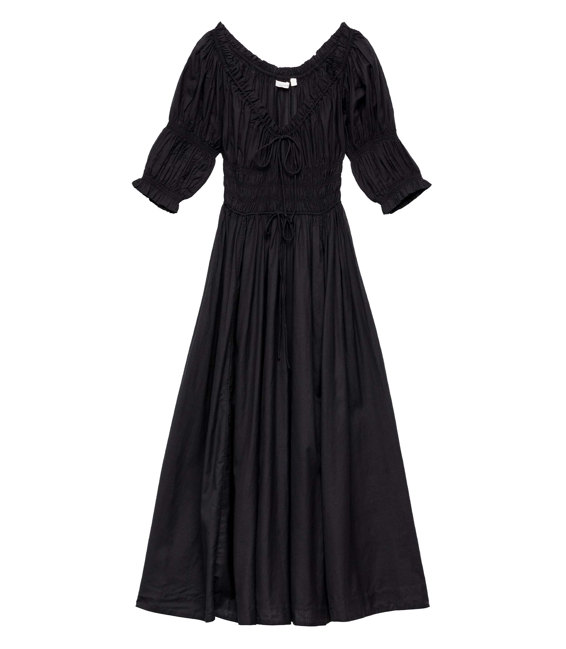 ISCHIA DRESS -- BLACK