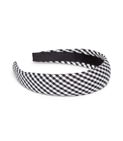 JEANIE HEADBAND -- GINGHAM