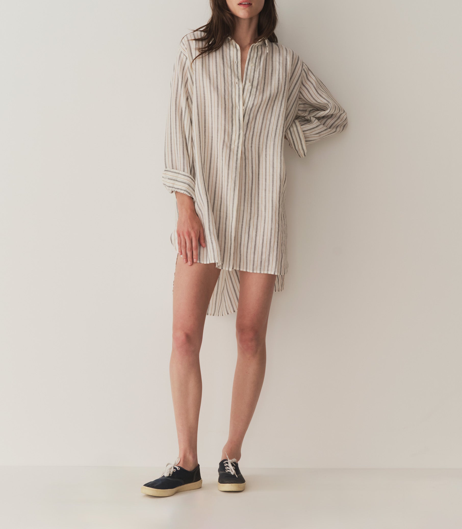 JORA DRESS -- SAN LEONE STRIPE