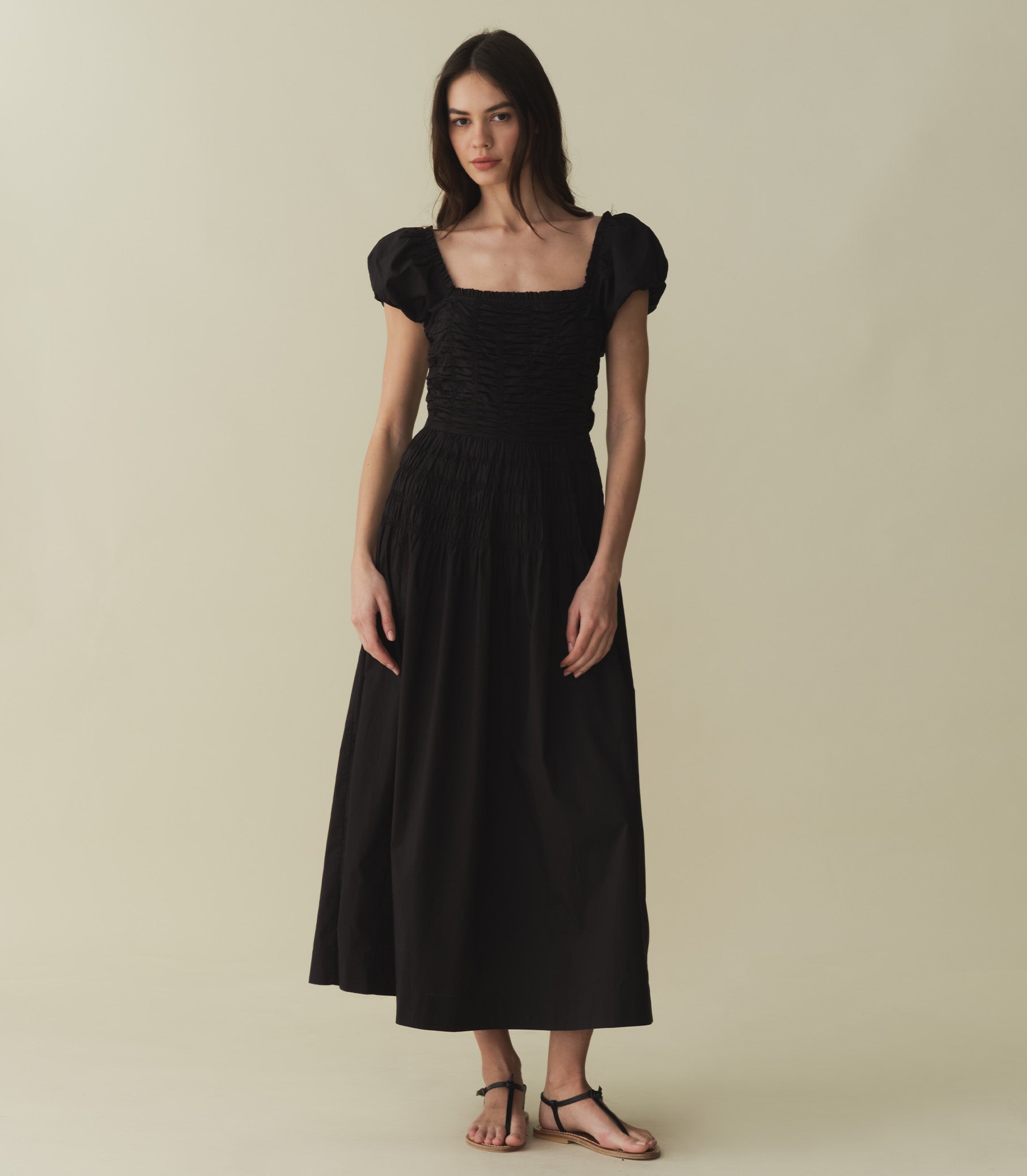 KATHERINA DRESS -- BLACK