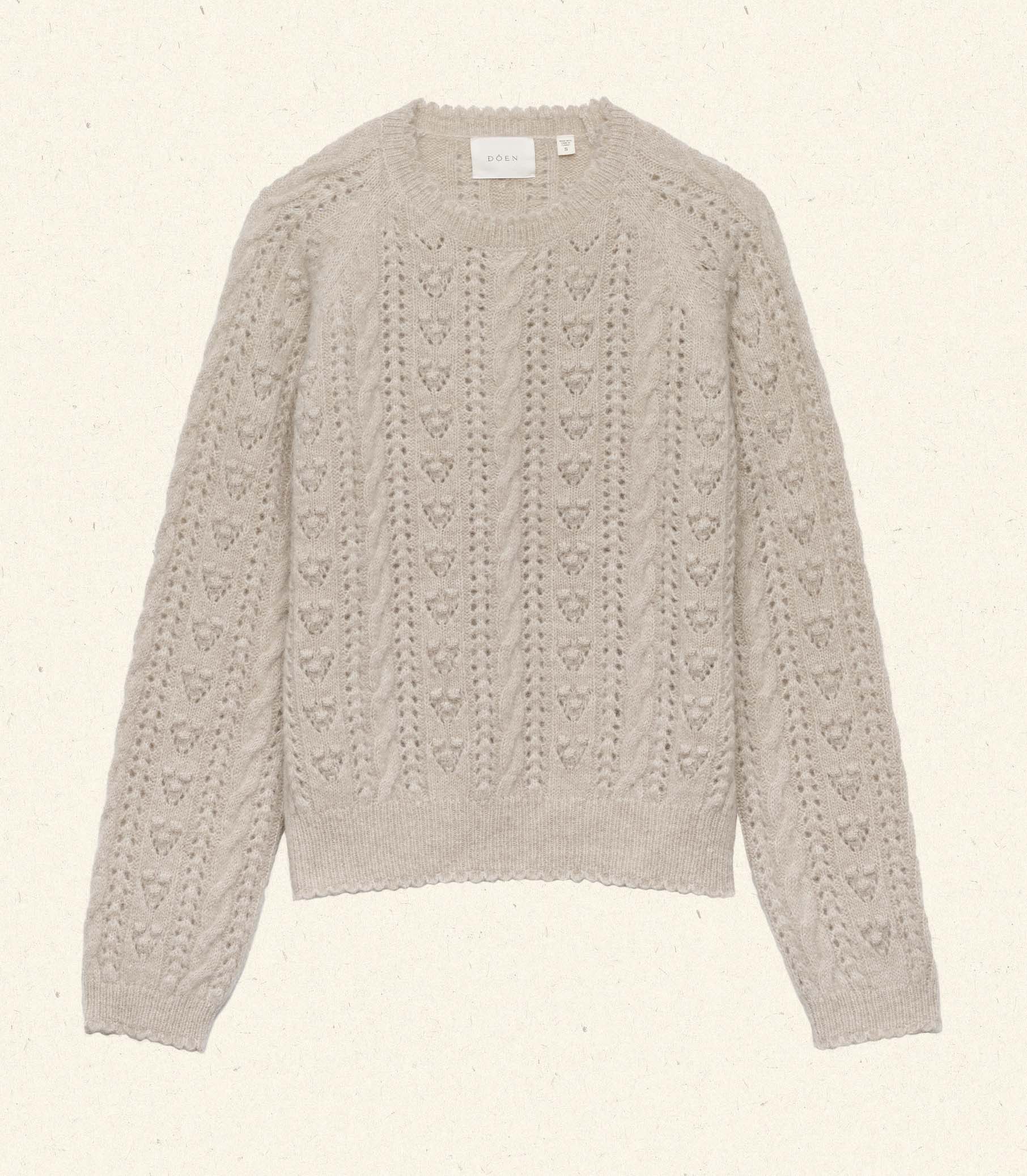 LANGLEY SWEATER -- EARL GREY