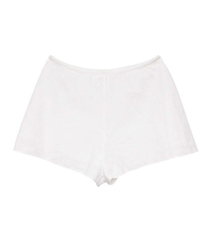 LOREN LINEN SHORT -- SALT