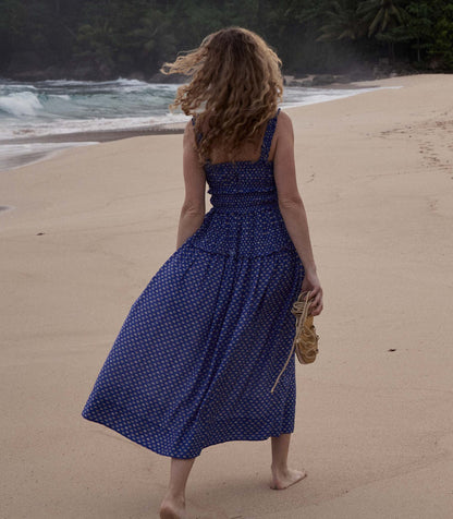 MARIANNE DRESS -- BORD DE MER