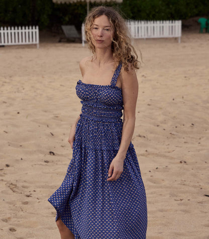 MARIANNE DRESS -- BORD DE MER