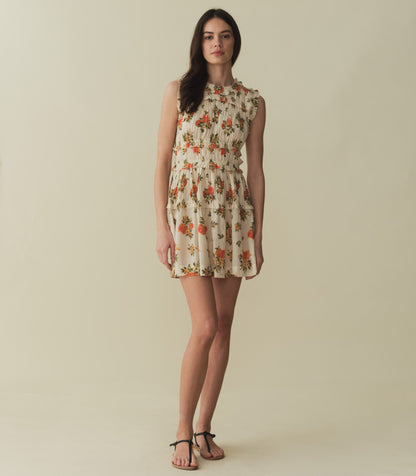 MARTHA DRESS -- ORANGERIE FLORAL