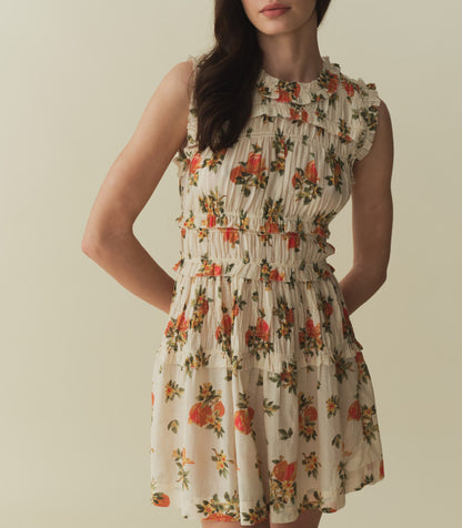 MARTHA DRESS -- ORANGERIE FLORAL