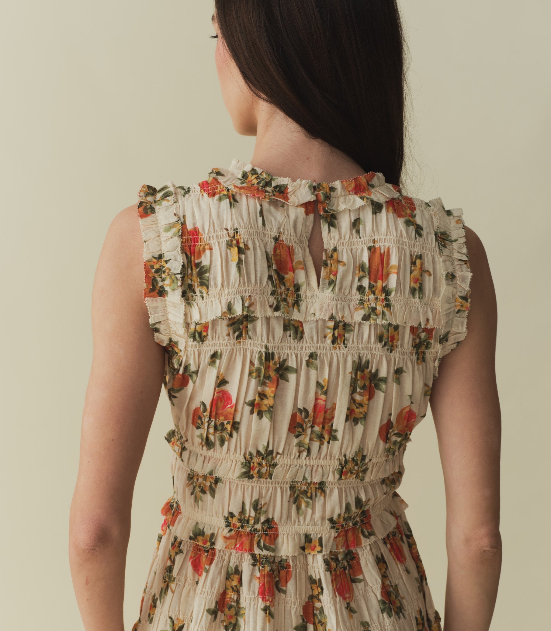 MARTHA DRESS -- ORANGERIE FLORAL