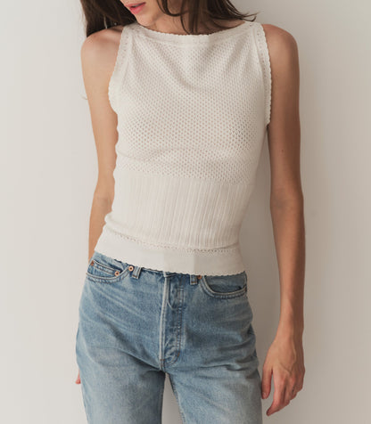 NERIDA TOP -- IVORY