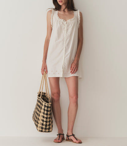 NESSIE DRESS -- SALT