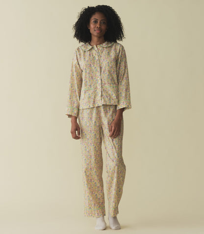 PAZ PAJAMA -- CHRYSANTHEMUM SKY FLORAL