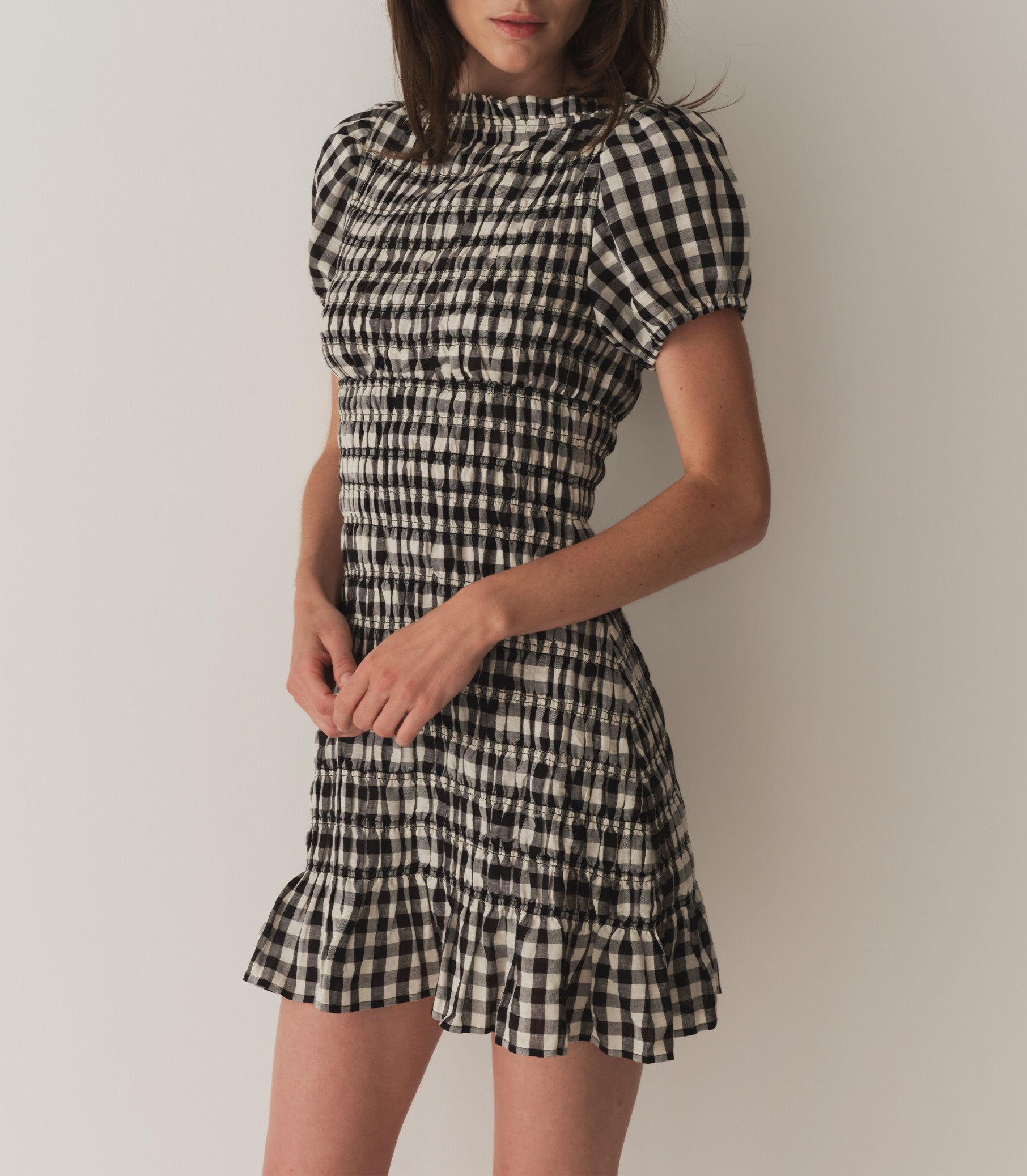 RIZZO DRESS -- MARILYN GINGHAM