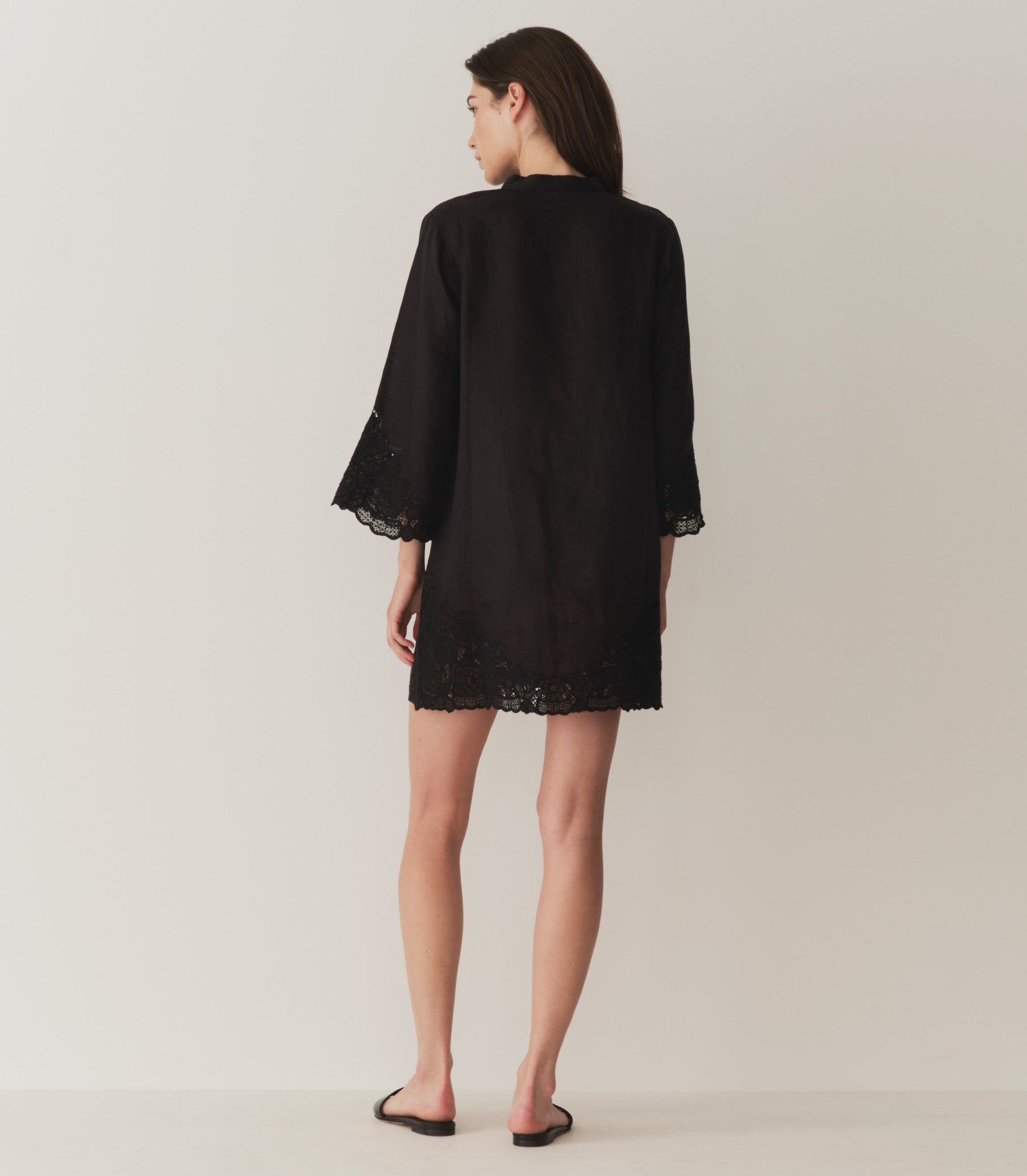 ROCHELLE DRESS -- BLACK