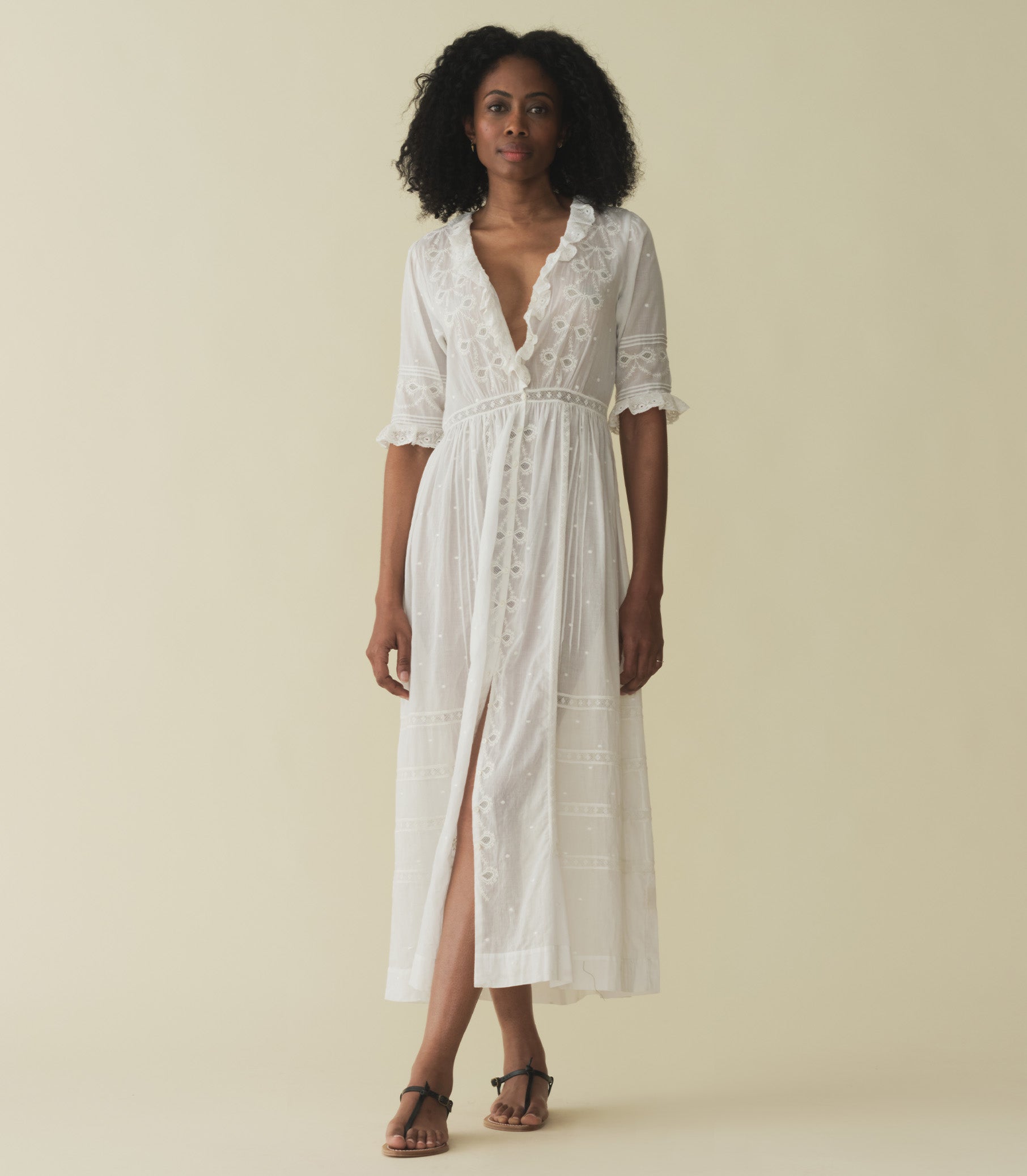 ROSABELLA DRESS -- SALT