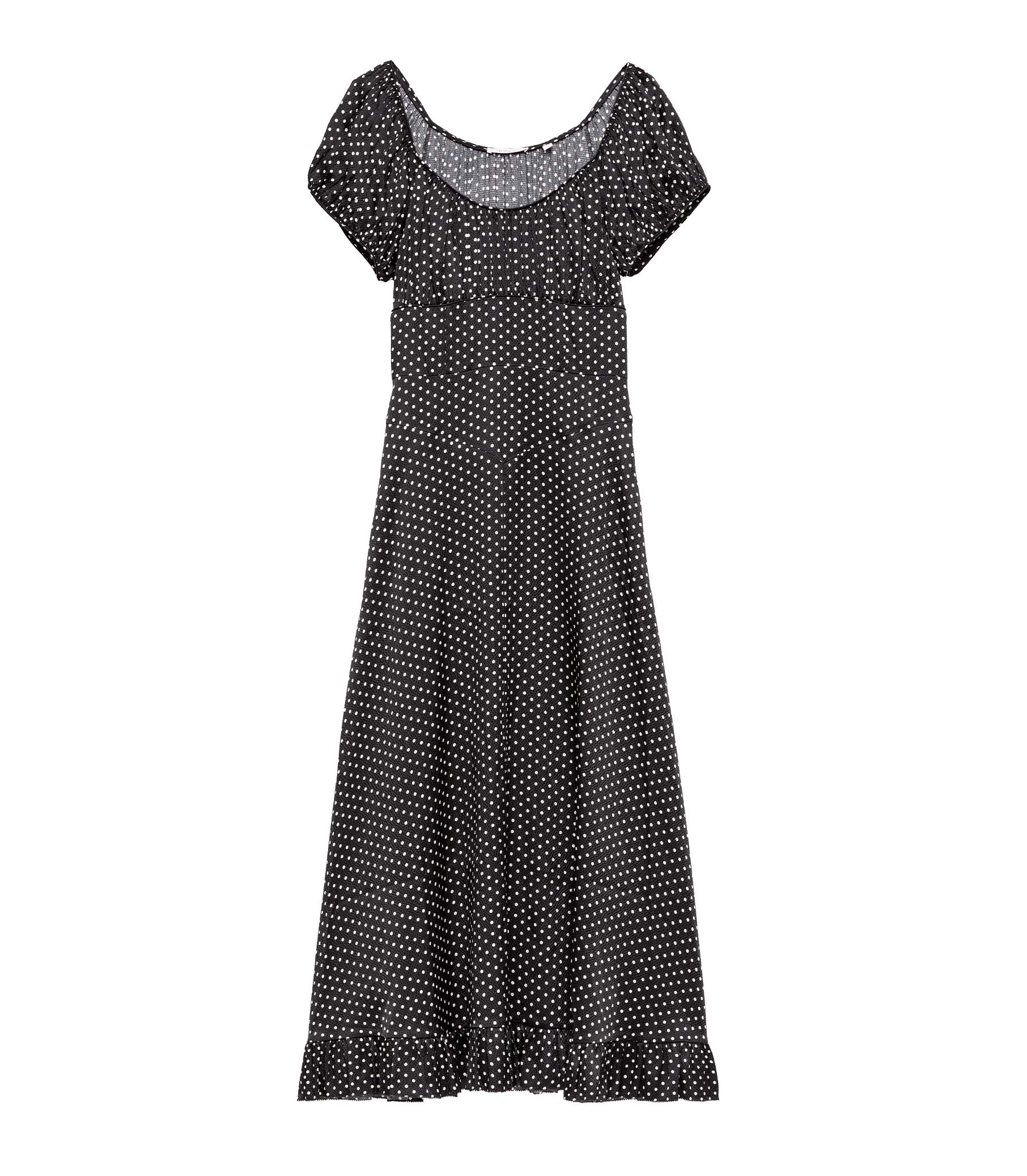 RAMONA DRESS -- NOIR DOT