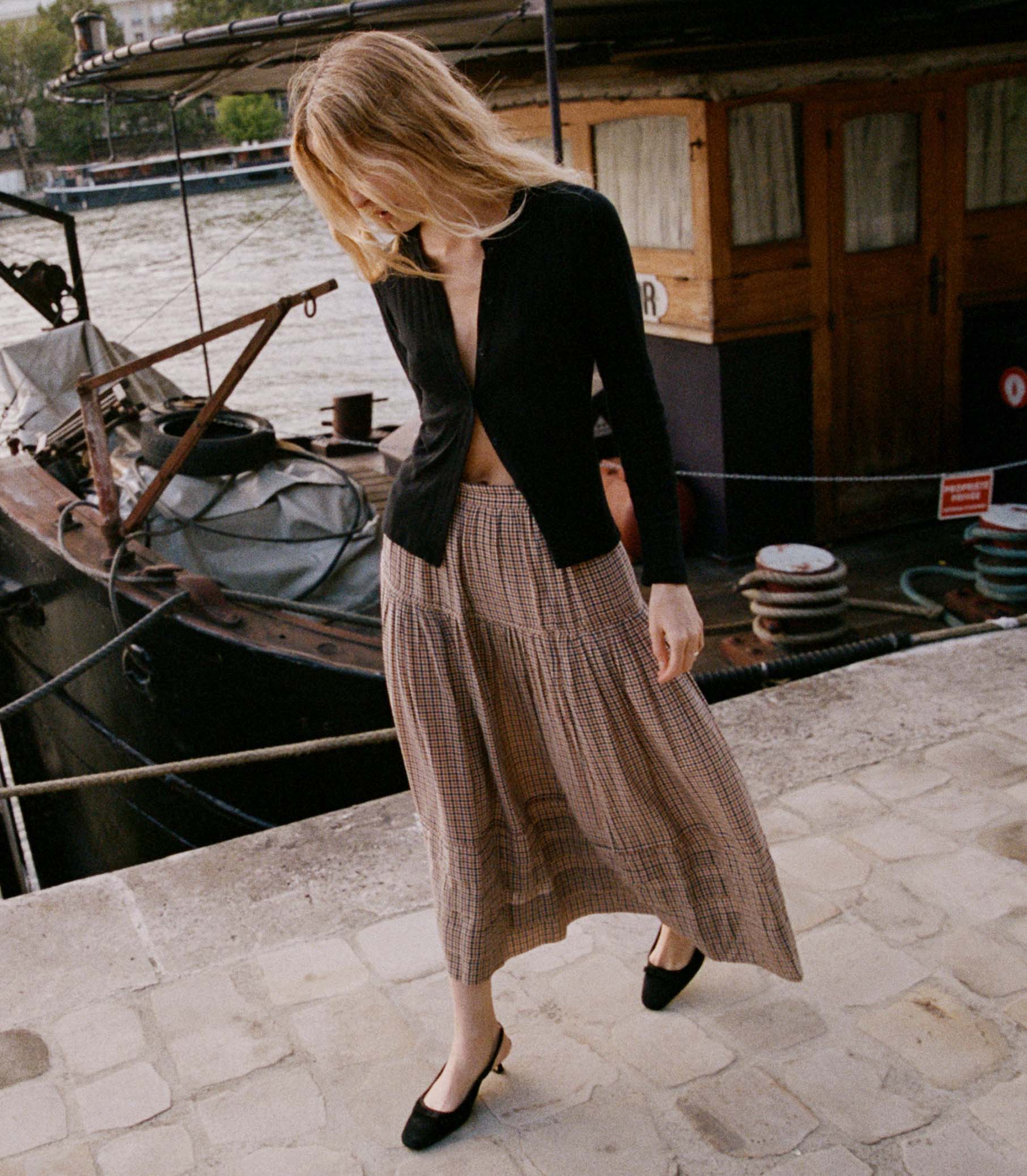 SEBASTIANE SKIRT -- BRIDGET CHECK