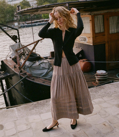 SEBASTIANE SKIRT -- BRIDGET CHECK