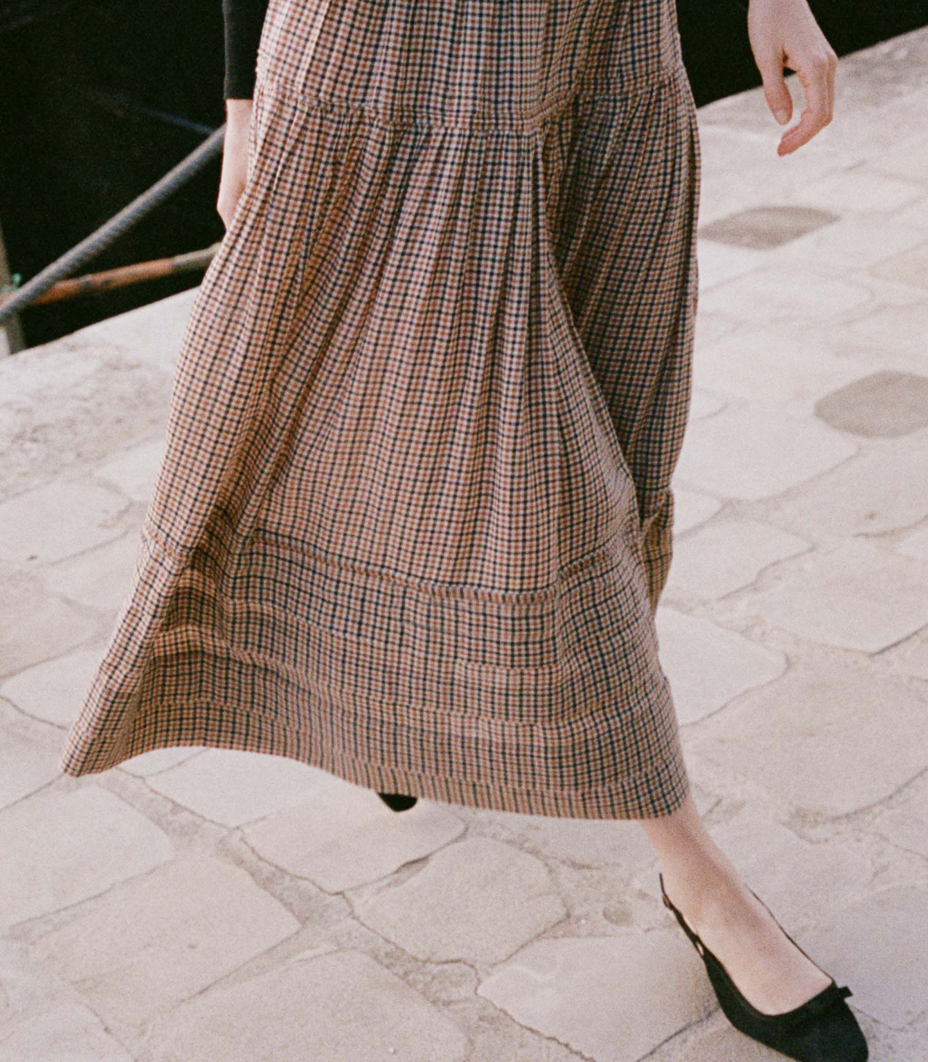 SEBASTIANE SKIRT -- BRIDGET CHECK