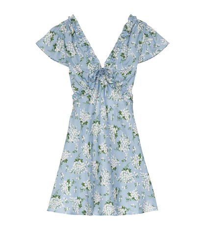 TAYLA DRESS -- SKY MAY BELL FLORAL