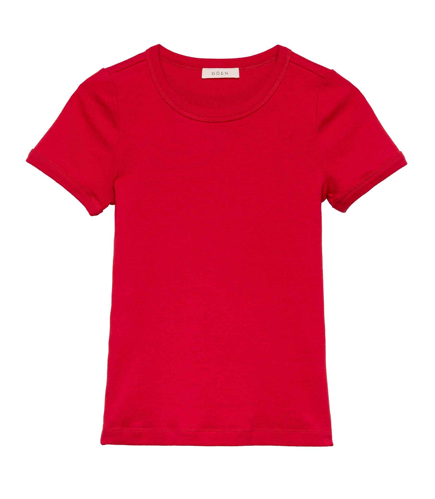 VIVI TEE -- SCARLET